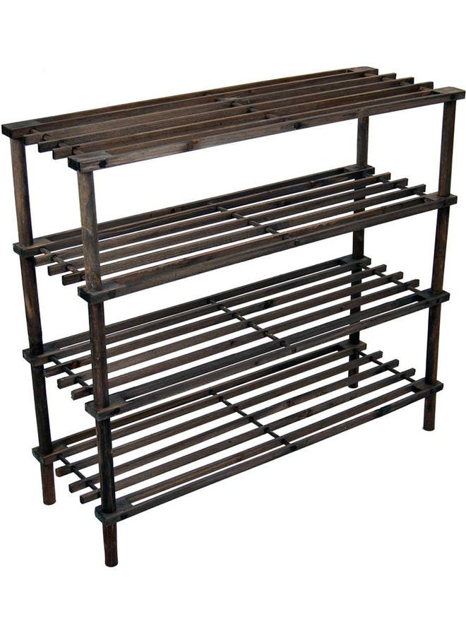 Feelings 4 Layer Shoes Rack Brown 1300grams
