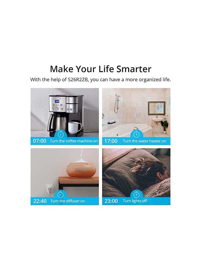 سونوف - يعمل الواي فاي S26R2TPG-UK S26 بخاصية الواي فاي مع تطبيق Alexa Google Assistant SmartTings IFTTT المتاحة للتحكم في حالة المزامنة والتحكم في حالة المزامنة والطاقة على الولاية أبيض - Image 1