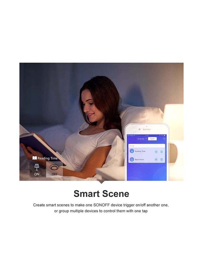 SONOFF DIY TH16 Smart Temperature and Humidity Monitoring Wi-Fi Switch Works With The Google Assistant Amazon Ech Google Home White 0.085kg - Image 5