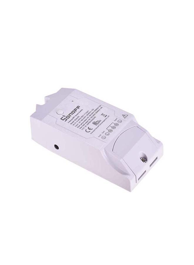 SONOFF - DIY DUALR2 Dual 2CH Smart WiFi Wireless Switch Compatible with Amazon Alexa Google Assistant SmartThings and Alice White - Image 1
