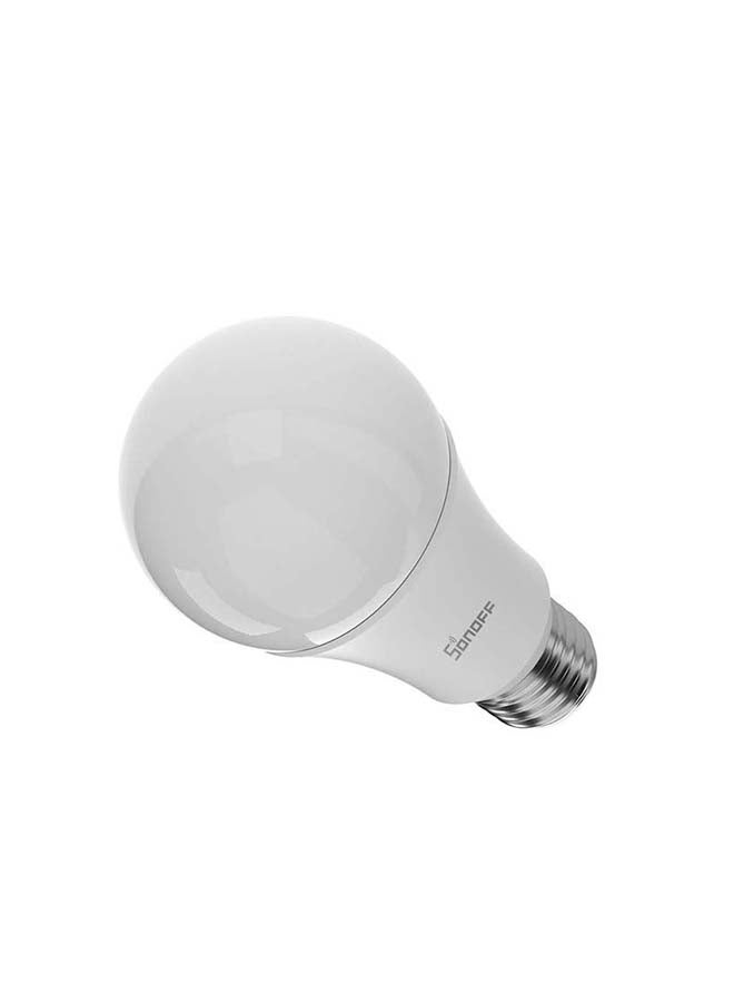 SONOFF LBS B02-B-A60 Wi-Fi Smart LED Bulb E27 9W 806lm 10000hrs LED Compatible Alexa and Google Assistant SmartThings Android & iOS White 60x118mm  - Image 1