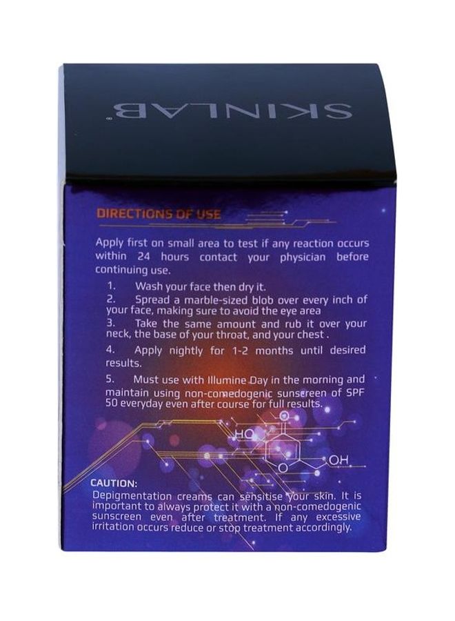 SKINLAB llumine Night Whitening Cream 50ml - Image 2