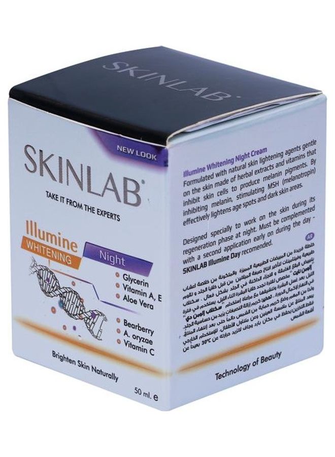 SKINLAB llumine Night Whitening Cream 50ml - Image 3