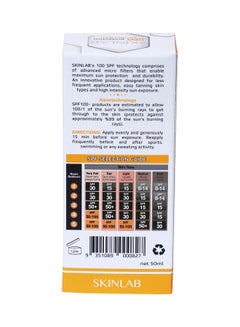 SKINLAB SPF 100 Sunscreen UVA UVB Max Protection 50ml  - Image 2