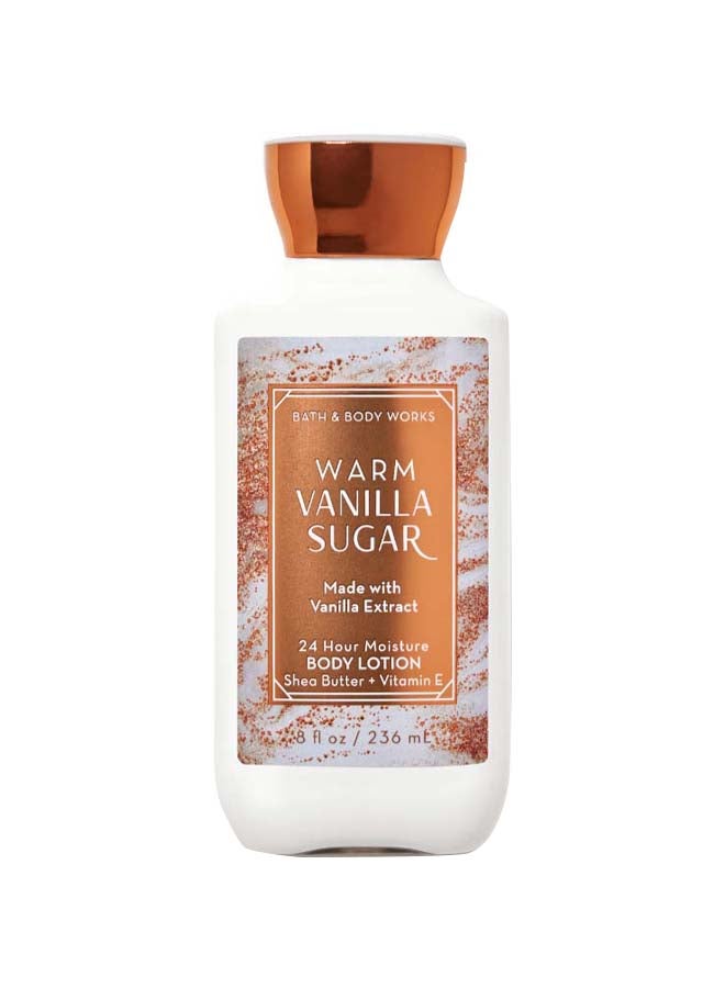 باث آند بودي وركس لوشن للجسم فائق النعومة بسكر الفانيليا الدافئ 236ملليلتر