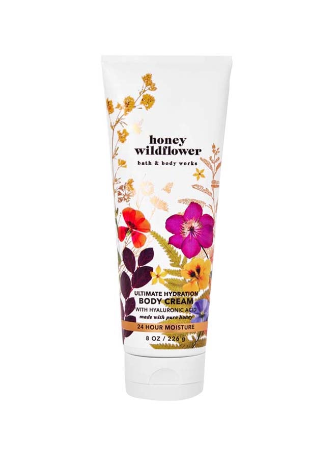باث آند بودي وركس كريم هوني وايلدفلاور للترطيب الفائق للجسم 226جرام