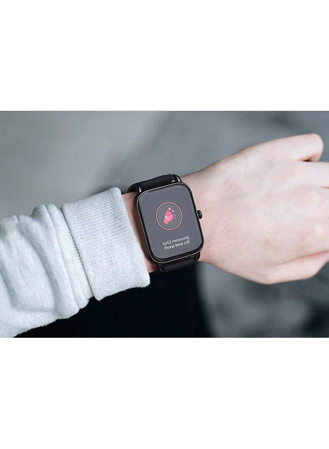 هايلو ساعة ذكية LS12 مقاس 1.78 بوصة بتقنية اموليد اتش دي، بطارية تدوم حتى 10 أيام، إطار معدني رائع، لون أسود - Image 4