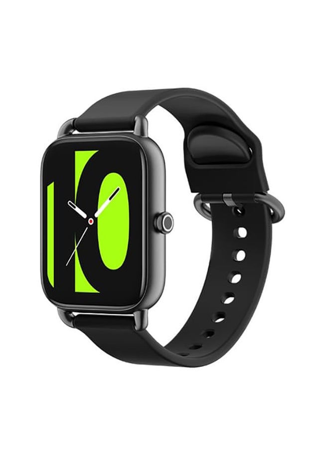 هايلو ساعة ذكية LS12 مقاس 1.78 بوصة بتقنية اموليد اتش دي، بطارية تدوم حتى 10 أيام، إطار معدني رائع، لون أسود - Image 1