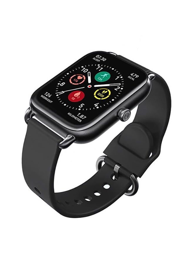 هايلو ساعة ذكية LS12 مقاس 1.78 بوصة بتقنية اموليد اتش دي، بطارية تدوم حتى 10 أيام، إطار معدني رائع، لون أسود - Image 2