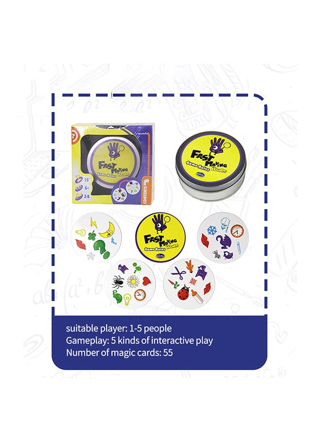 Funskool - Asmodee Dobble Card Game Includes 5 Mini- Games For Children And Adults 9.5x9.5x4.5cm - Image 1