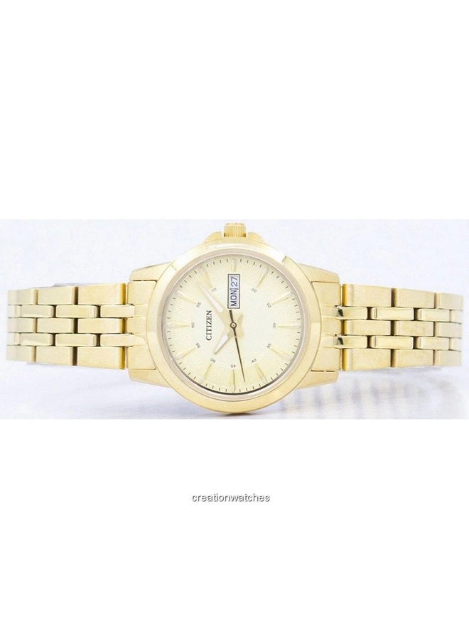 سيتيزن ساعة يد كاجوال بعقارب طراز EQ0603-59P للنساء  - Image 4