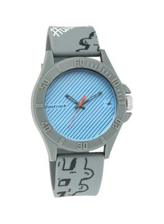 Kids' HASHTAG - BLUE DIAL SILICONE STRAP WATCH - v1637654339/N44714816A_2