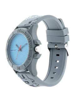 Kids' HASHTAG - BLUE DIAL SILICONE STRAP WATCH - v1637654341/N44714816A_3