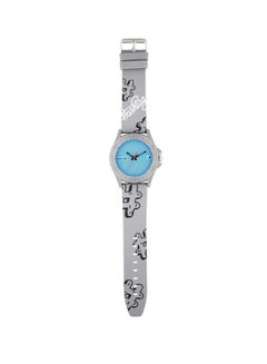 Kids' HASHTAG - BLUE DIAL SILICONE STRAP WATCH - v1637654341/N44714816A_6