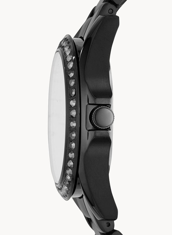 FOSSIL Women's Analog Round Wrist Watch With Stainless Steel Strap ES4519  - Image 4
