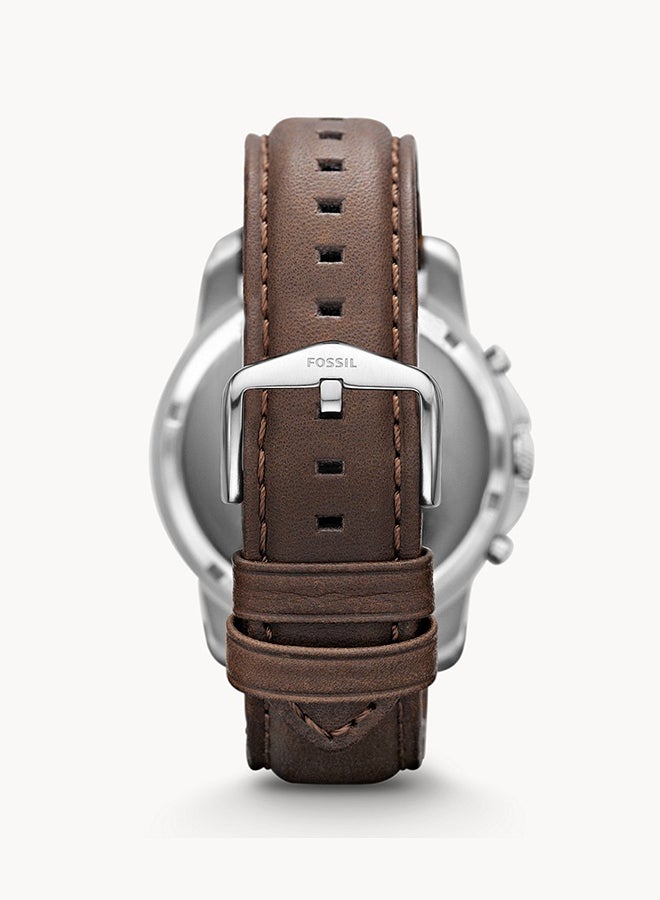 FOSSIL Men's Leather Chronograph Watch FS4735IE  - Image 3