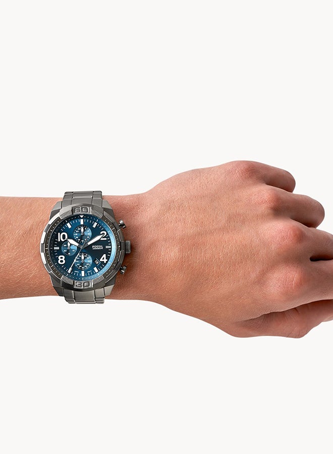FOSSIL - Men's Stainless Steel Chronograph Watch FS5711 - Image 1