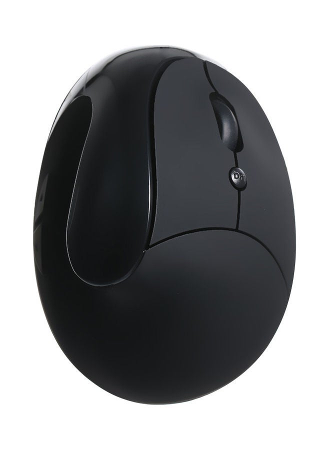 Optical Vertical Ergonomic Wireless Mouse Black - Image 2
