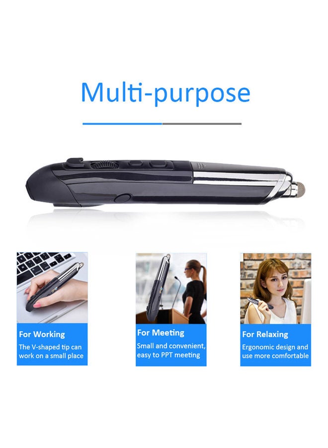 2.4Ghz Wireless Optical Touch Pen Mouse White - Image 4