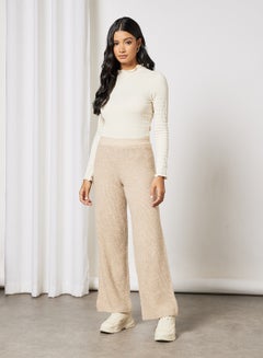 Y.A.S Ribbed Pants Grey  - Image 3