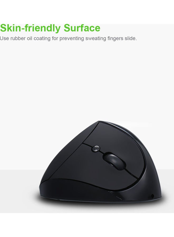 Optical Vertical Ergonomic Wireless Mouse White - Image 5