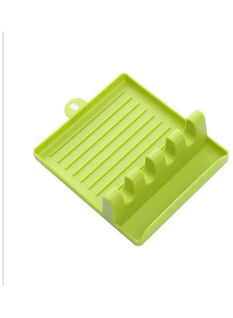 Spatula Rack Household Spoon Mat Kitchen Storage Rack Pot Cover Rack Kitchen Supplies multicolour 10 x 20 x 10cm
