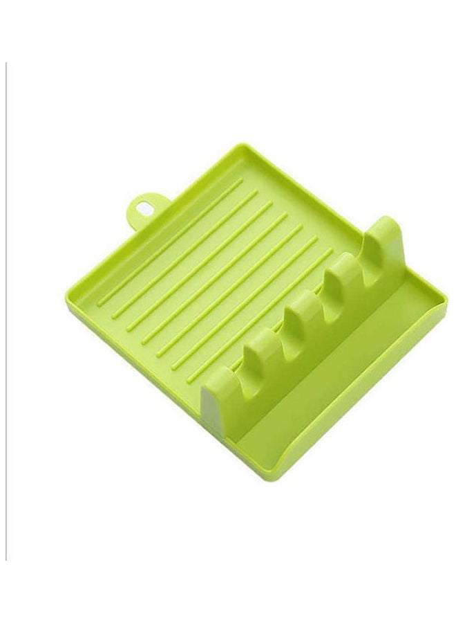 Spatula Rack Household Spoon Mat Kitchen Storage Rack Pot Cover Rack Kitchen Supplies multicolour 10 x 20 x 10cm