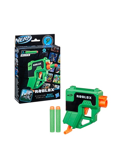 Roblox Mad CityPlasma Ray Dart Blaster, Pull-Down Priming Handle, 2 Elite Darts, Code To Unlock In-Game Virtual Item