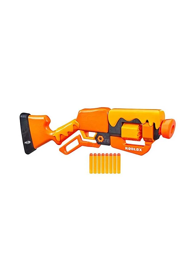 NERF Nerf Roblox Adopt Me!Bees! Lever Action Dart Blaster, Rotating 8-Dart Drum, 8 Elite Darts, Code To Unlock In-Game Virtual Item
