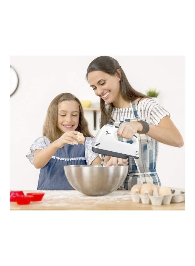 Electric Hand Mixer Beater With Two Beaters 600 W CSR34654 White