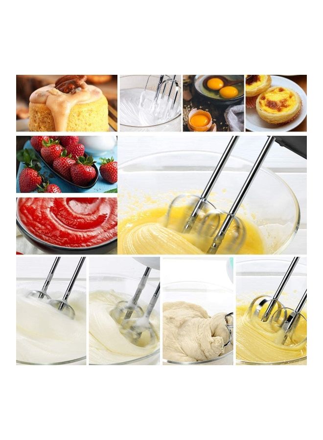 Electric Hand Mixer Beater With Two Beaters 600 W CSR34654 White