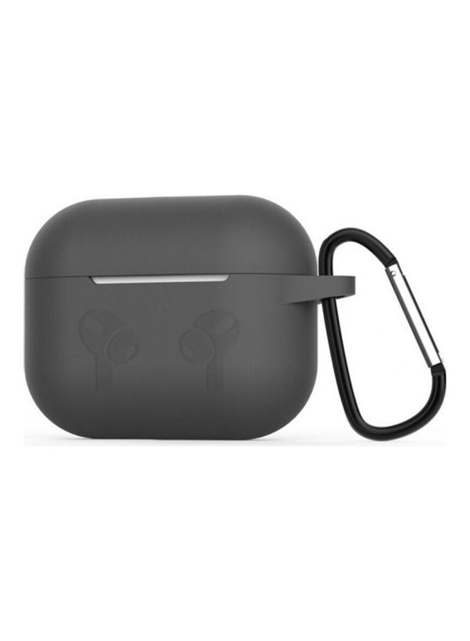 MARGOUN - Protective Shockproof Silicone Case Cover for Apple AirPods 3 3rd Generation Grey - Image 1