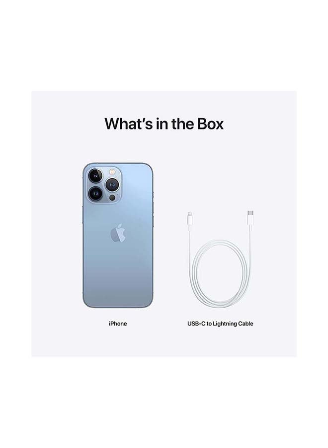 Apple - iPhone 13 Pro Max 128GB Sierra Blue 5G With FaceTime - UAE Version - Image 1
