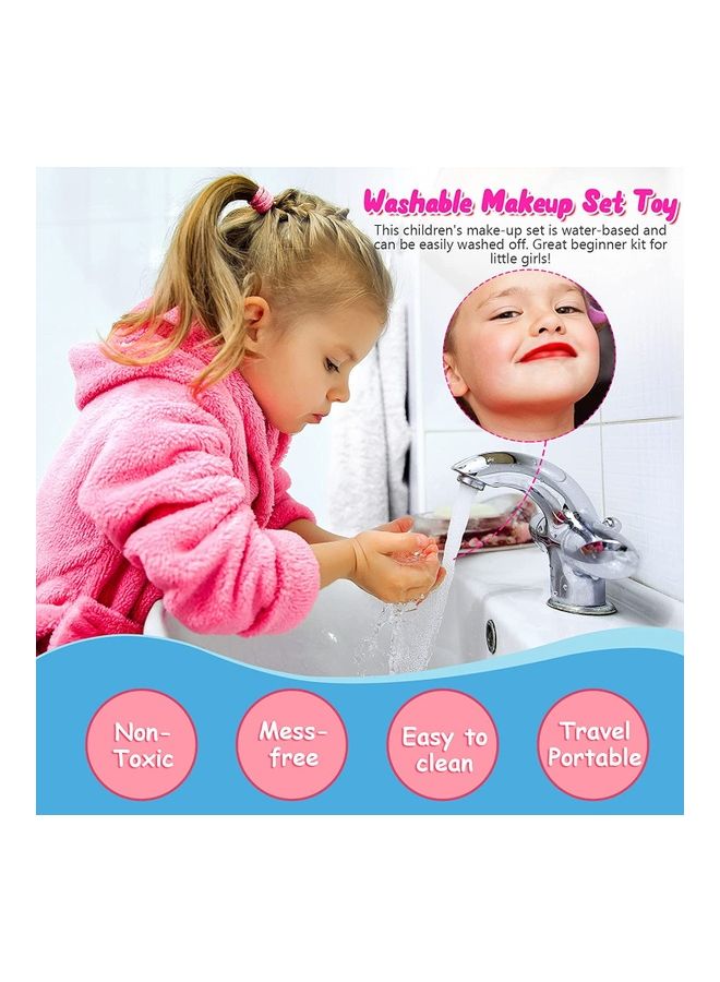 Generic Kids Makeup Kit For Girls 24x18x5cm  - Image 4