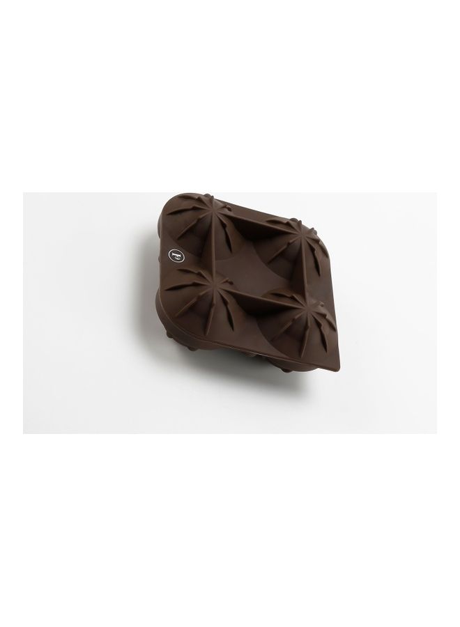 Penguen 4 Cavity Ice Ball Maker Brown 12x12x5cm - Image 2