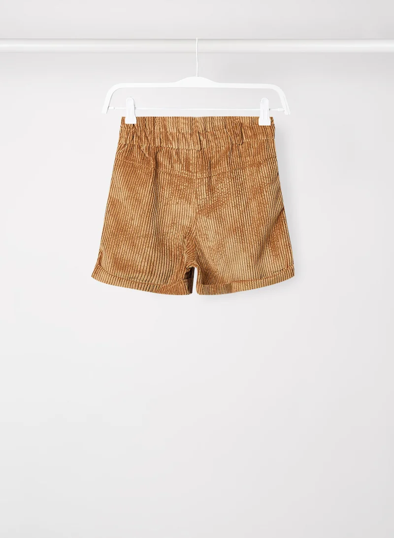 MANGO Kids/Teen Paperbag Waist Shorts