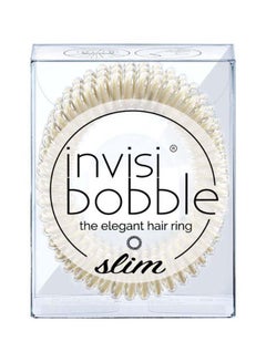 invisibobble 3 Pcs - Slim The Elegant Hair Ring Stay Gold  - Image 3