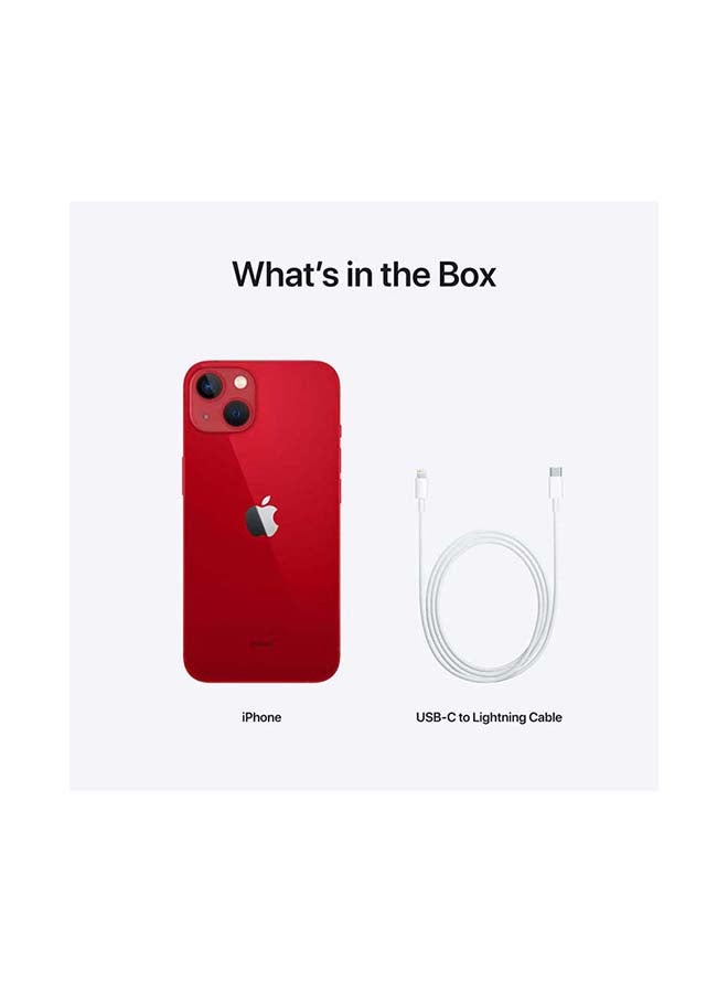 Apple - iPhone 13 256GB (Product) Red 5G With FaceTime - UAE Version - Image 1