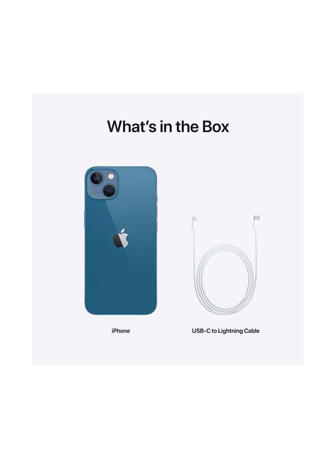 Apple - iPhone 13 512GB Blue 5G With FaceTime - UAE Version - Image 1