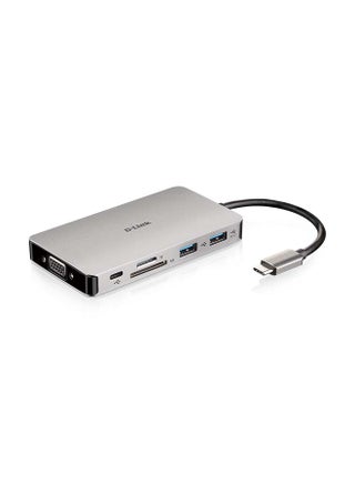 9-in-1 USB-C Hub With HDMI/VGA/Ethernet/Card Reader/Power Delivery grey - v1637671321/N51993097A_1