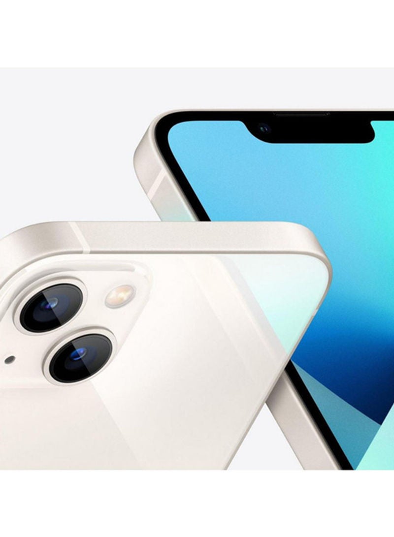 Apple - iPhone 13 Physical Dual Sim 128GB Starlight 5G With FaceTime - Image 1