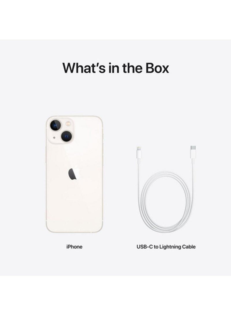 Apple - iPhone 13 Physical Dual Sim 128GB Starlight 5G With FaceTime - Image 1