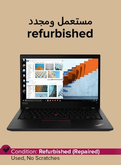 Refurbished - Thinkpad T490 (2020) Laptop With 14-Inch Display,Intel Core i7 Processor/8th Gen/8GB RAM/256GB SSD/Intel UHD Graphics 620 English Black
