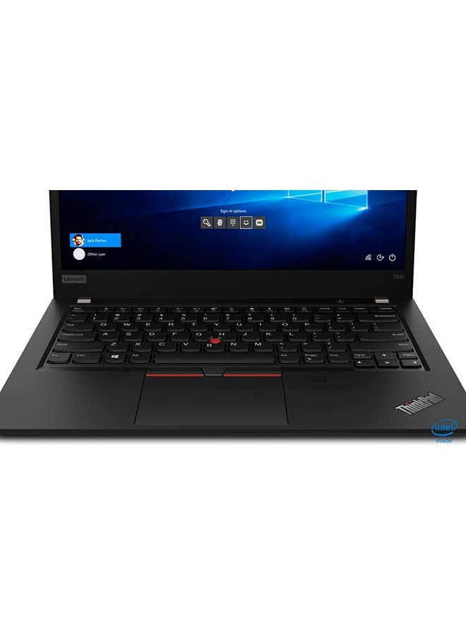 Lenovo - Refurbished - Thinkpad T490 (2020) Laptop With 14-Inch Display,Intel Core i7 Processor/8th Gen/8GB RAM/256GB SSD/Intel UHD Graphics 620 English Black - Image 1