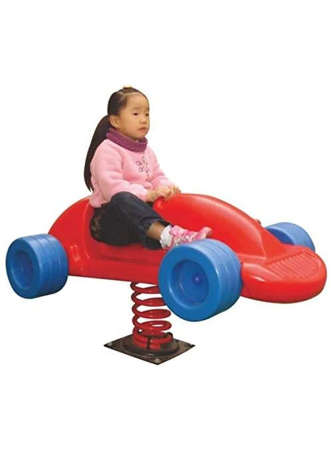 أر بي دبليو تويز أرجوحة ربيعية خارجية مع سيارة رياضية للأطفال - Image 1