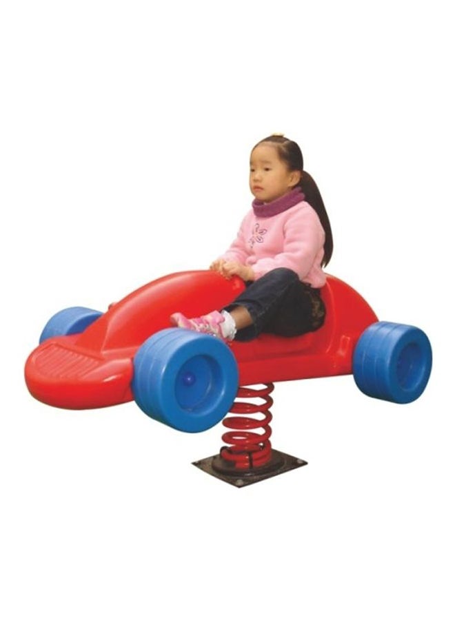 أر بي دبليو تويز أرجوحة ربيعية خارجية مع سيارة رياضية للأطفال - Image 2