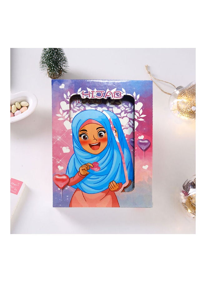 شاربدو A5 Muslim Girl A5 Hard Box Lockbook Multicolour - Image 3