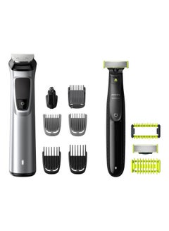 Multigroom series 9000 12-in-1, Face, Hair and Body MG9710/93, 2 Years Warranty Silver & Black - v1637680774/N52012527A_1