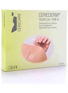 CEREDERM Cerederm Silicone Pads for Scar 10X20cm, 10 Count  - Image 3