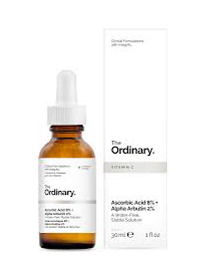 The Ordinary Ascorbic Acid 8% Alpha Arbutin 2% clear 30ml